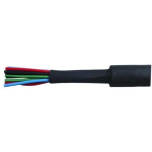 BLACK HEATSHRINK POLYOLEFIN TUBING - 9.5MM