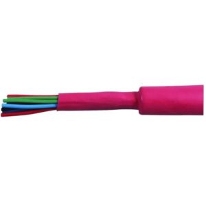 RED HEATSHRINK POLYOLEFIN TUBING - 2.4MM X 5M