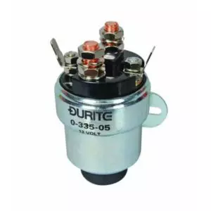 SOLENOID STARTER WITH MANUAL BUTTON REPLACES LUCAS 76835 - 12V