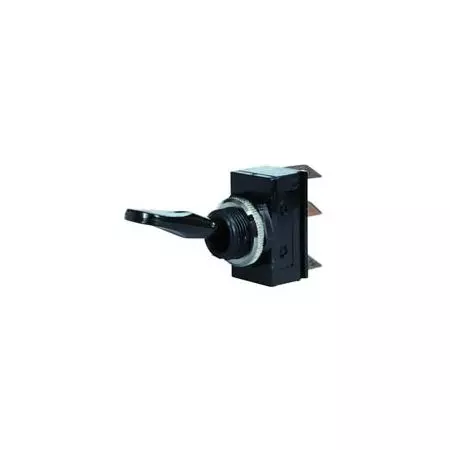 3 WAY/CHANGE OVER TOGGLE SWITCH WITH PLASTIC LEVER - 10A AT 12V