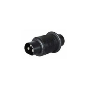 3 PIN PLASTIC NON-REVERSABLE PLUG - 12V
