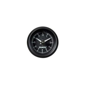 12/24V QUARTZ ILLUMINATED CLOCK - 52MM