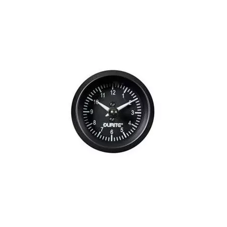 12/24V QUARTZ ILLUMINATED CLOCK - 52MM