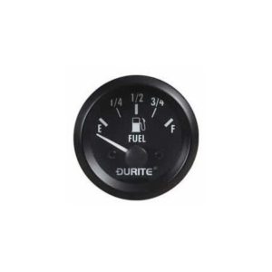 12V ILLUMINATED FUEL GAUGE WITH SENDER - 52MM