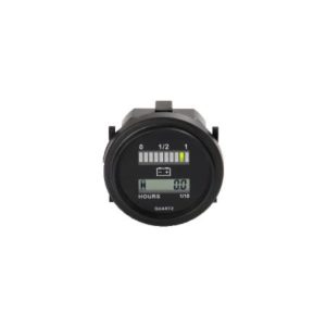 12-72V BATTERY FUEL HOUR METER GAUGE - 60MM