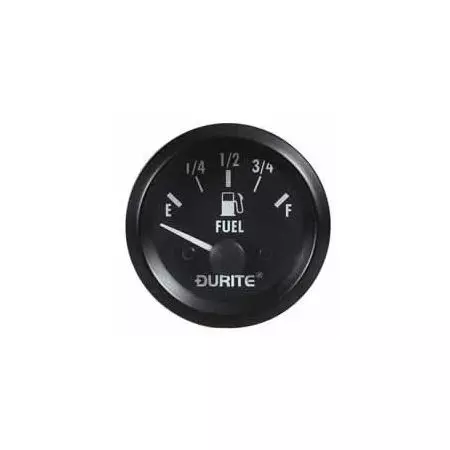 24V ILLUMINATED FUEL GAUGE WITH SENDER - 52MM | 0-523-56