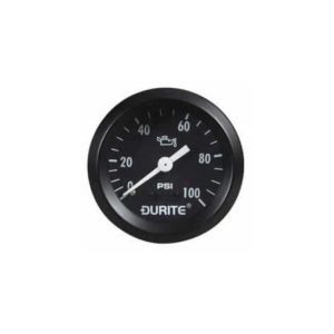 MECHANICAL OIL PRESSURE GAUGE WITH 12' CAPILLARY - 52MM