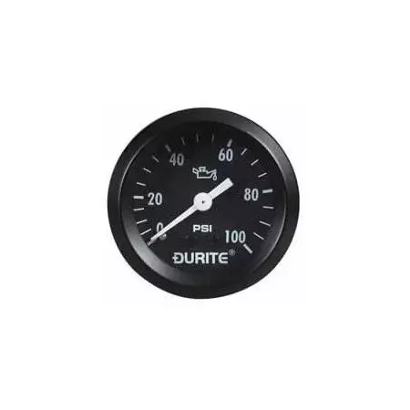 MECHANICAL OIL PRESSURE GAUGE WITH 12' CAPILLARY - 52MM