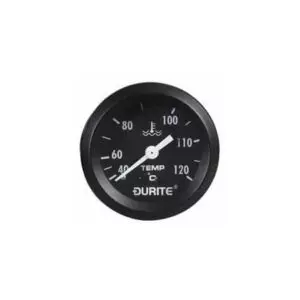 MECHANICAL WATER TEMPERATURE GAUGE WITH 12' CAPILLARY - 52MM