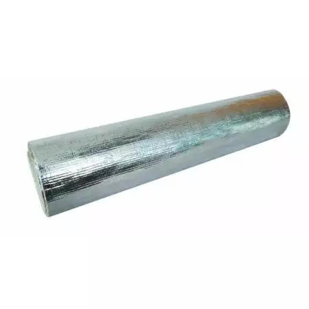 ALUMINIUM COVERED WOVEN FIBREGLASS ADHESIVE MAT - 600MM X 300MM
