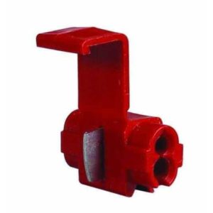 RED SCOTCHLOK BUTT CONNECTORS - FOR 0.65-1.50MM² CABLE