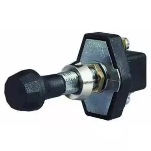 ON/OFF, SINGLE-POLE PUSH/PULL SWITCH - 12.5A AT 24V