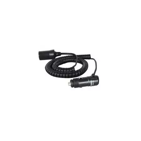 2.45M RETRACTABLE CABLE WITH CIGARETTE LIGHTER PLUG & SOCKET - 5A