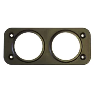 2 HOLE FRONT PANEL MOUNT FOR 28MM SOCKETS