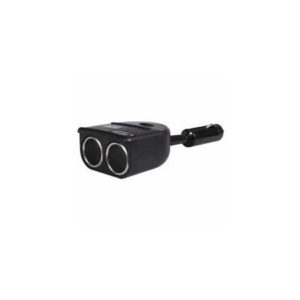 CIGARETTE LIGHTER 2 WAY ADAPTOR SOCKET - 12V