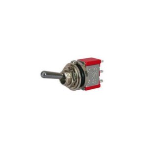 CHANGE OVER OR ON/OFF MINIATURE TOGGLE SWITCH WITH METAL LEVER - 5A AT 28V
