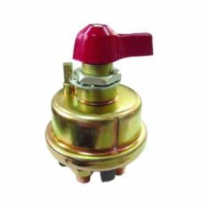 DOUBLE-POLE BATTERY ISOLATOR WITH FIXED KEY - 125A CONTINUOUS