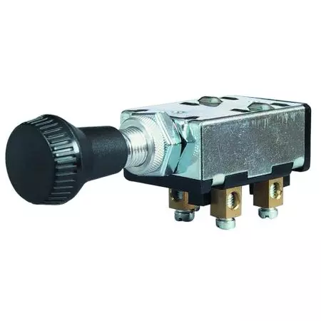 OFF/SIDE/HEAD LIGHT PUSH/PULL SWITCH - 10A AT 12V