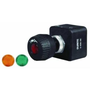 SPLASHPROOF ROTARY ON/OFF ILLUMINATED SWITCH - 15A AT 12V