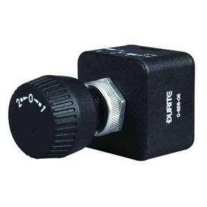 SPLASHPROOF ROTARY MOMENTARY ON/OFF/MOMENTARY ON SWITCH - 15A AT 12V