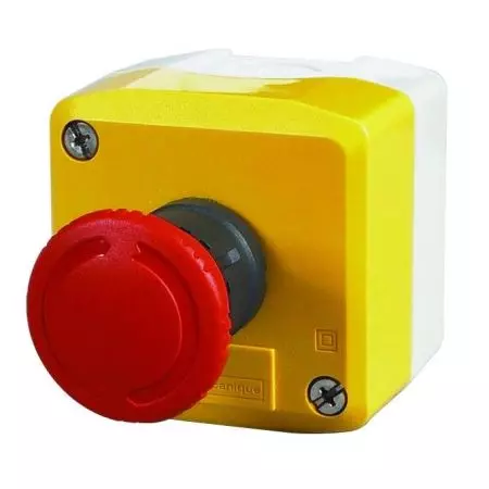 EMERGENCY STOP PUSH BUTTON CONTROL BOX