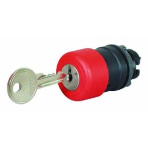 PUSH BUTTON SECURITY ISOLATOR WITH RELEASE KEY