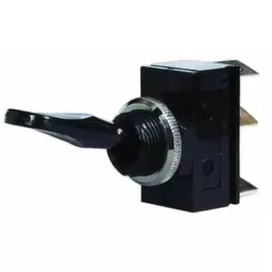 CHANGE OVER OR ON/OFF FLICK SWITCH WITH NYLON PADDLE LEVER - 10A AT 12V