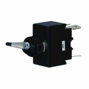RED/GREEN LED CHANGE OVER TOGGLE SWITCH - 12V