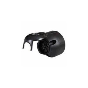 7 PIN PLASTIC CARAVAN SOCKET WITH FOG LAMP CUT OUT - 12V ISO 1724
