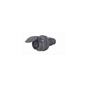 13 PIN PLASTIC TRAILING CARAVAN SOCKET - 12V
