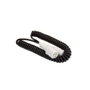 7 CORE RETRACTABLE POLYURETHENE CABLE WITH 2 X 24S SOCKETS - 3 METRE