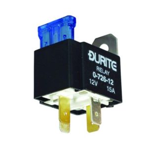 12V MINI FUSED MAKE/BREAK RELAY - 20A