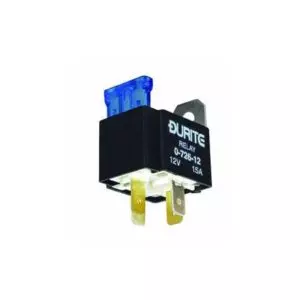 RELAY MINI MAKE/BREAK FUSED 15A 24V