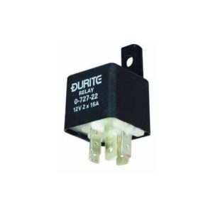 12V MINI DOUBLE MAKE/BREAK RELAY - 2 X 25A