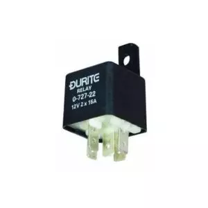 12V MINI DOUBLE MAKE/BREAK RELAY - 2 X 25A