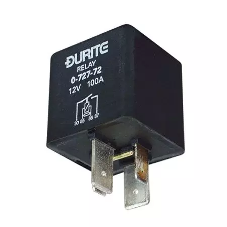 12V MINI HEAVY DUTY MAKE/BREAK RELAY - SEALED WITH RESISTOR - 100A | 0-727-72
