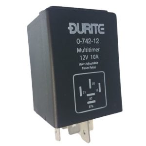 ADJUSTABLE PROGRAMMABLE RELAY - 12V