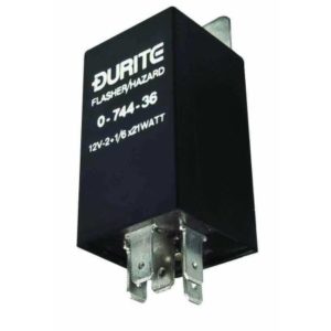 12V CARAVAN FLASHER/HAZARD UNIT - 2+1/6 X 21W