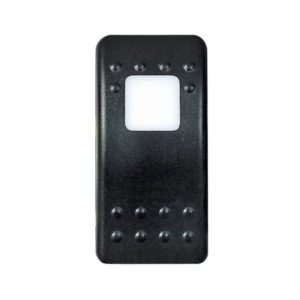 WHITE LENS FOR SINGLE-ILLUMINATED ROCKER SWITCH