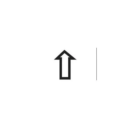 UP LEGEND FOR DOUBLE-ILLUMINATED ROCKER SWITCH