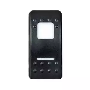 WHITE LENSES FOR DOUBLE-ILLUMINATED ROCKER SWITCH