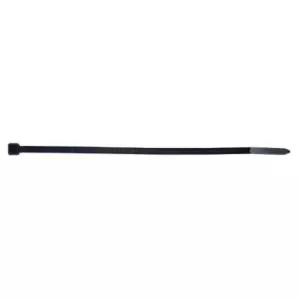 BLACK NYLON 6.6 CABLE TIES - 370 X 7.6MM