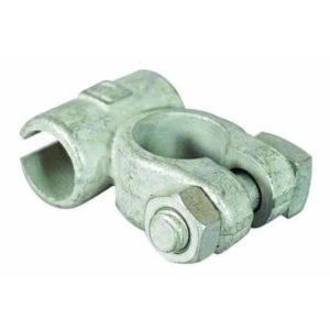 NEGATIVE HEAVY DUTY BATTERY TERMINALS - DRILLED 14.3MM FOR EXTRA LARGE CABLE