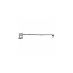 NEGATIVE 300MM ROUND HEAVY DUTY TINNED COPPER EARTH STRAP - 16/32/0.30MM 260A