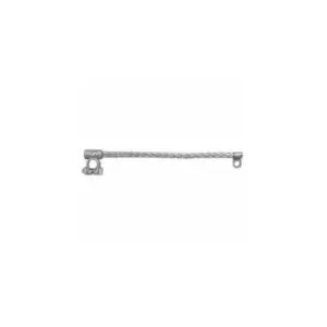 NEGATIVE 300MM ROUND HEAVY DUTY TINNED COPPER EARTH STRAP - 16/32/0.30MM 260A