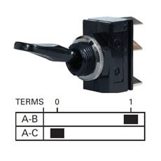 Change-Over or On/Off - Two Position - 10A at 12V
