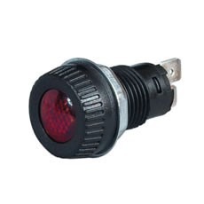 Plain Warning Light - supplied without 9mm BA9s Bulb