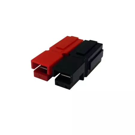 BLACK HIGH CURRENT 1-WAY 30A CONNECTOR - CAN BE GANGED TOGETHER