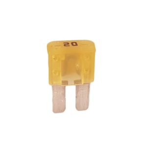 YELLOW MICRO 2 BLADE TYPE FUSE - 20A
