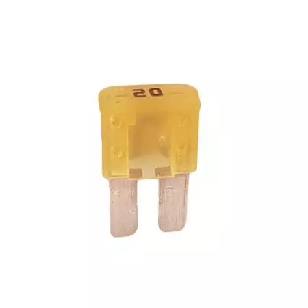 YELLOW MICRO 2 BLADE TYPE FUSE - 20A